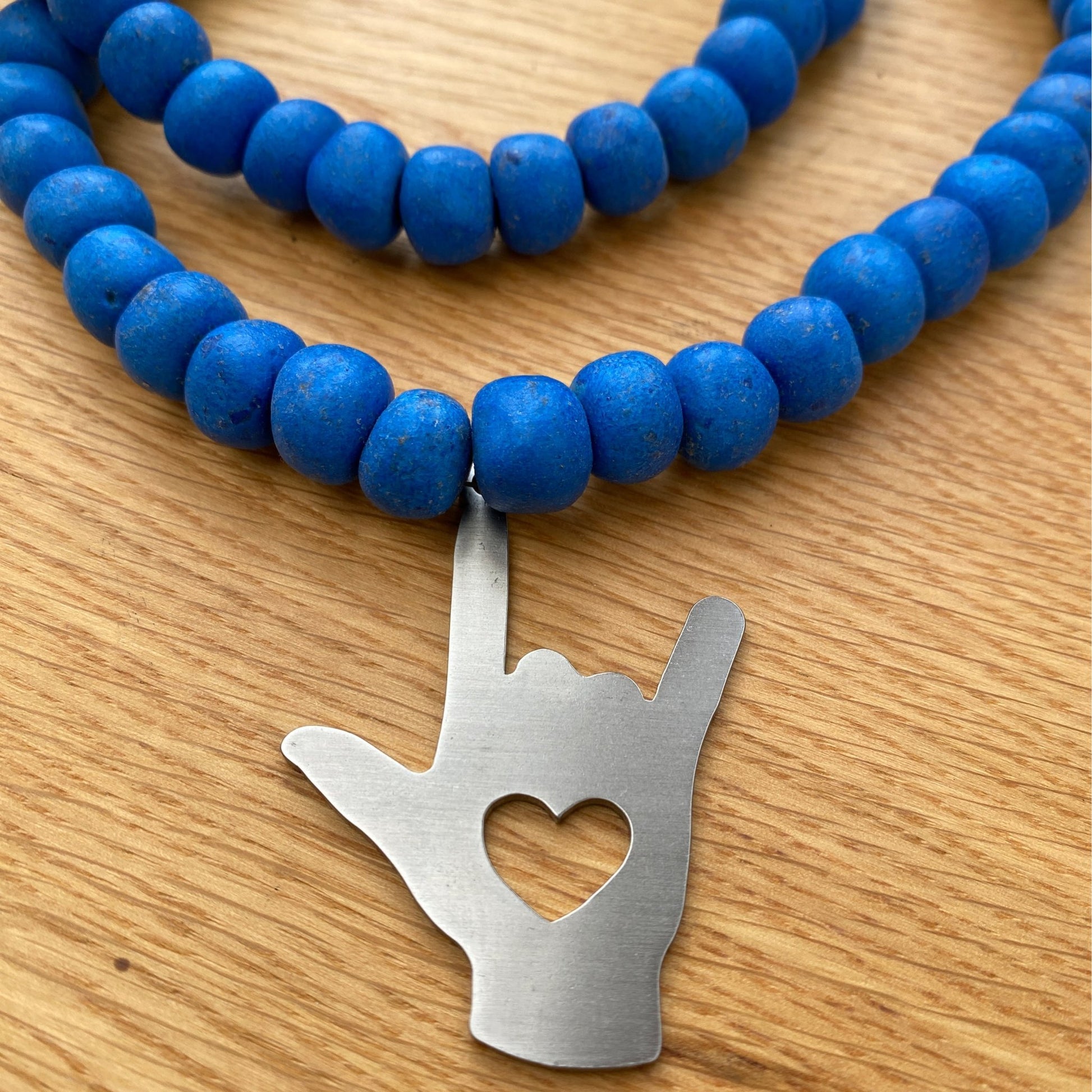 ASL I love You DIY Charm - Authenticaa