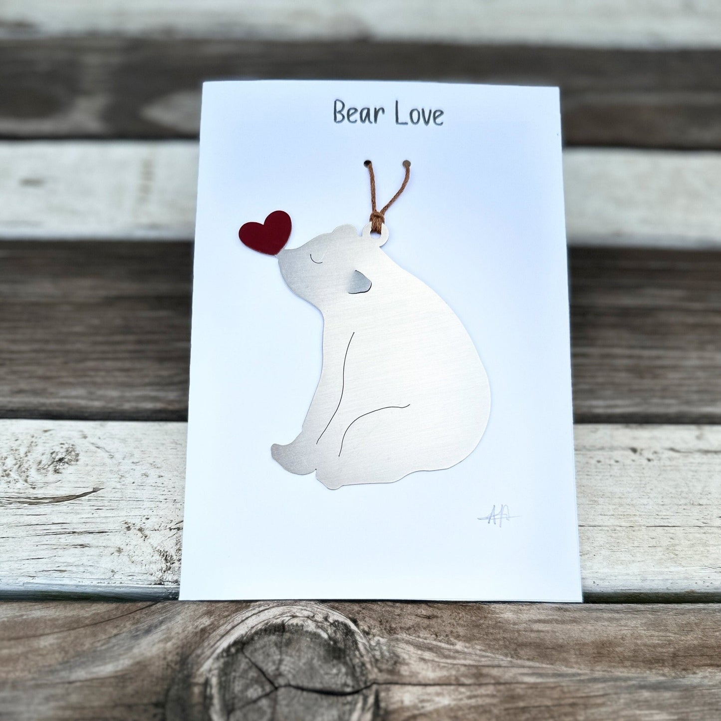 Bear Love Ornament - Authenticaa