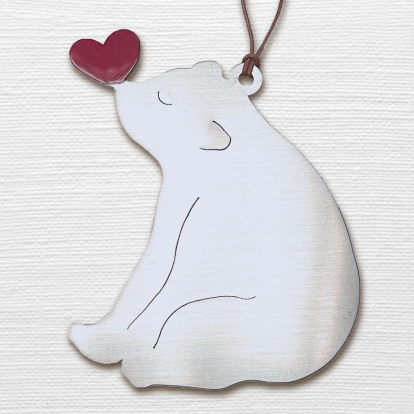 Bear Love Ornament - Authenticaa