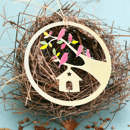 Birdhouse ornament - Authenticaa