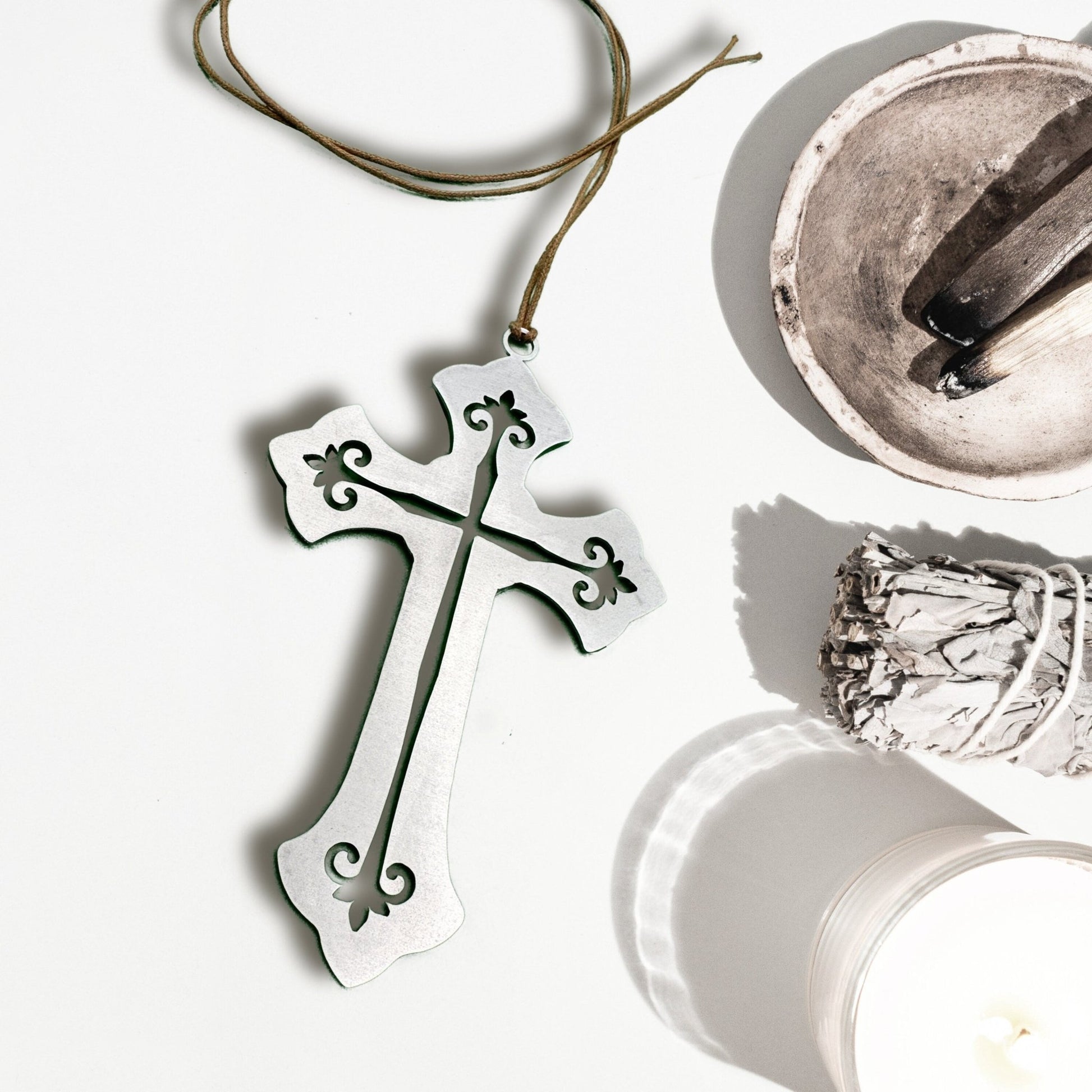 Christian Cross Ornament - Authenticaa
