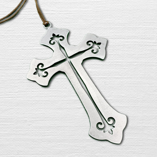 Christian Cross Ornament - Authenticaa