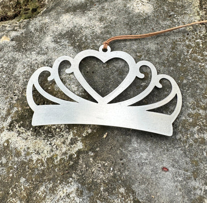 Crown ornament with optional greeting card - Authenticaa