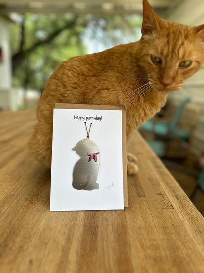 Elegant Cat Ornament - Authenticaa