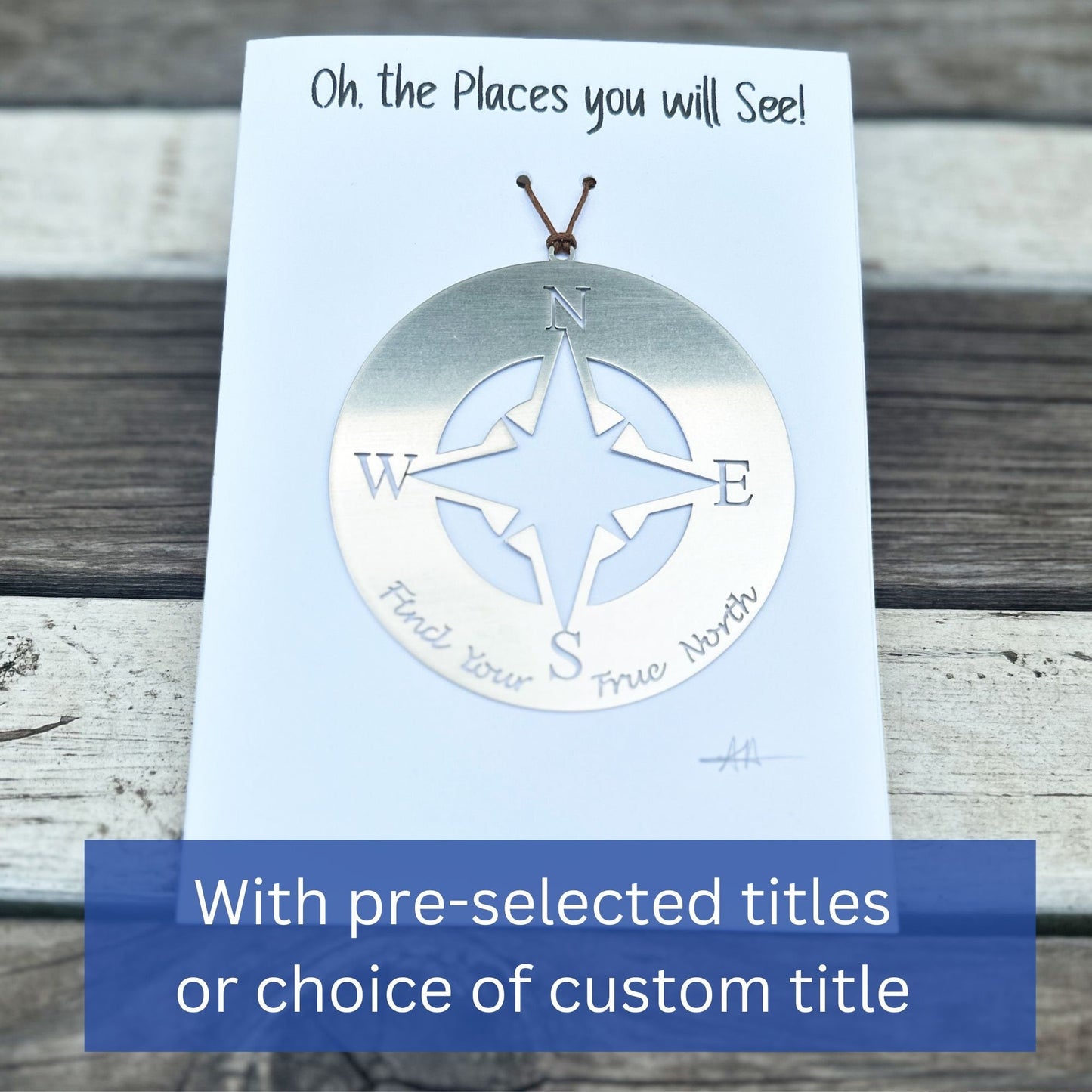 Find your true north Compass Rose Ornament - Authenticaa