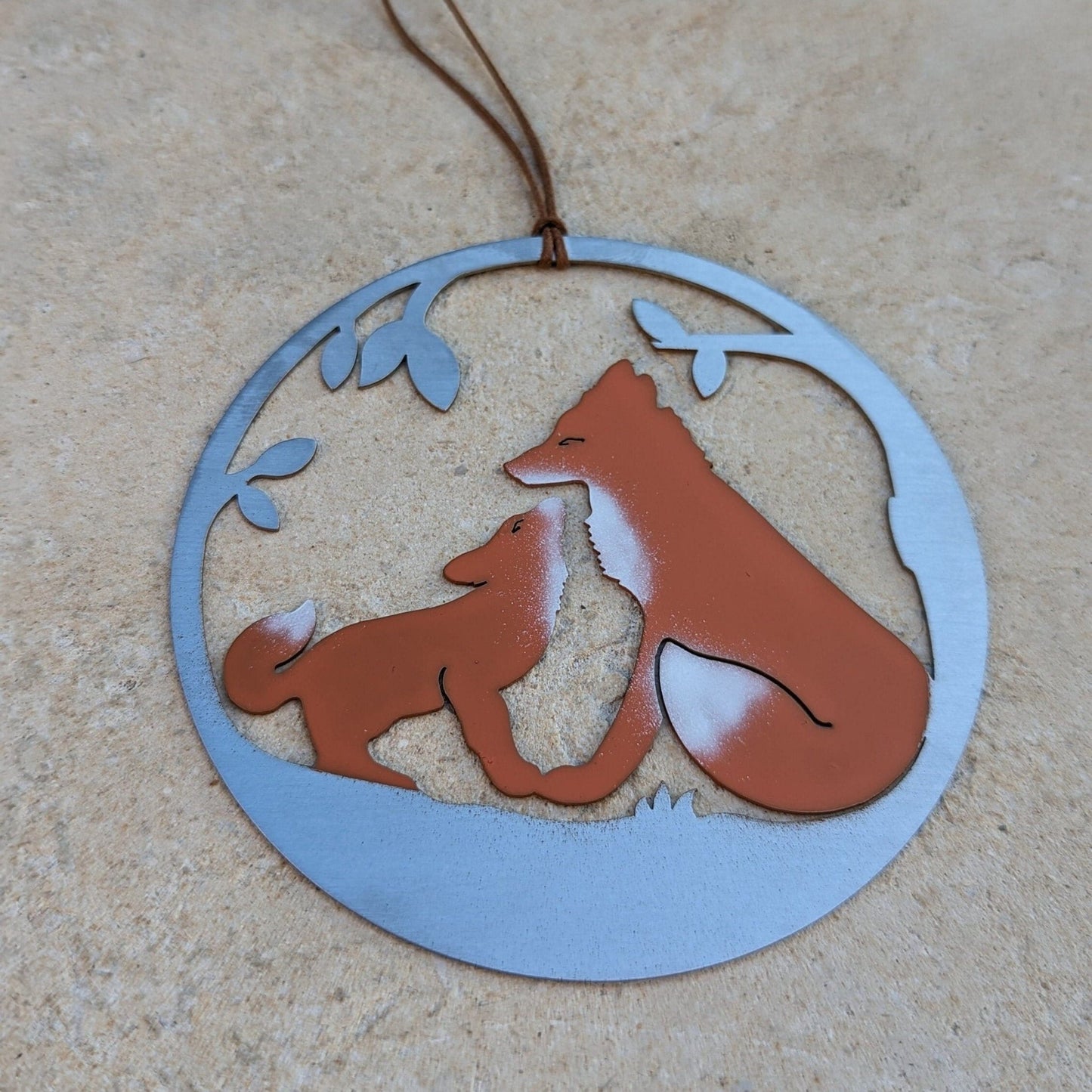 Foxes Ornament - Authenticaa