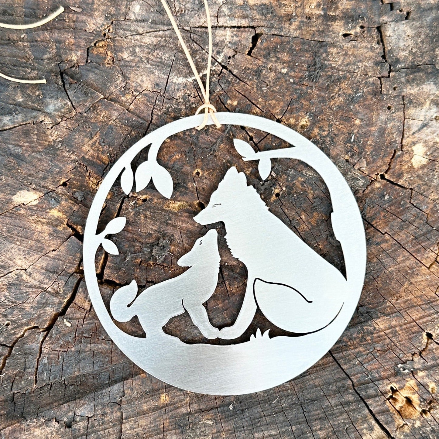 Foxes Ornament - Authenticaa