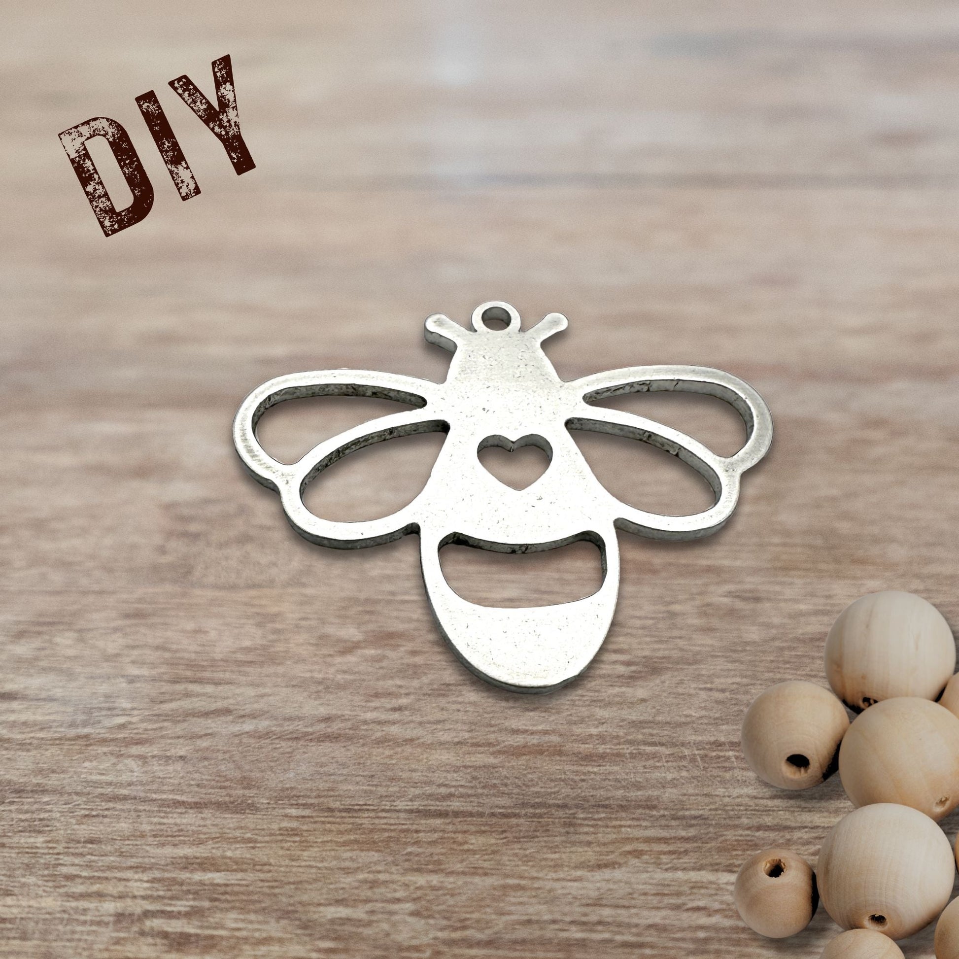 Honeybee DIY Charm - Authenticaa