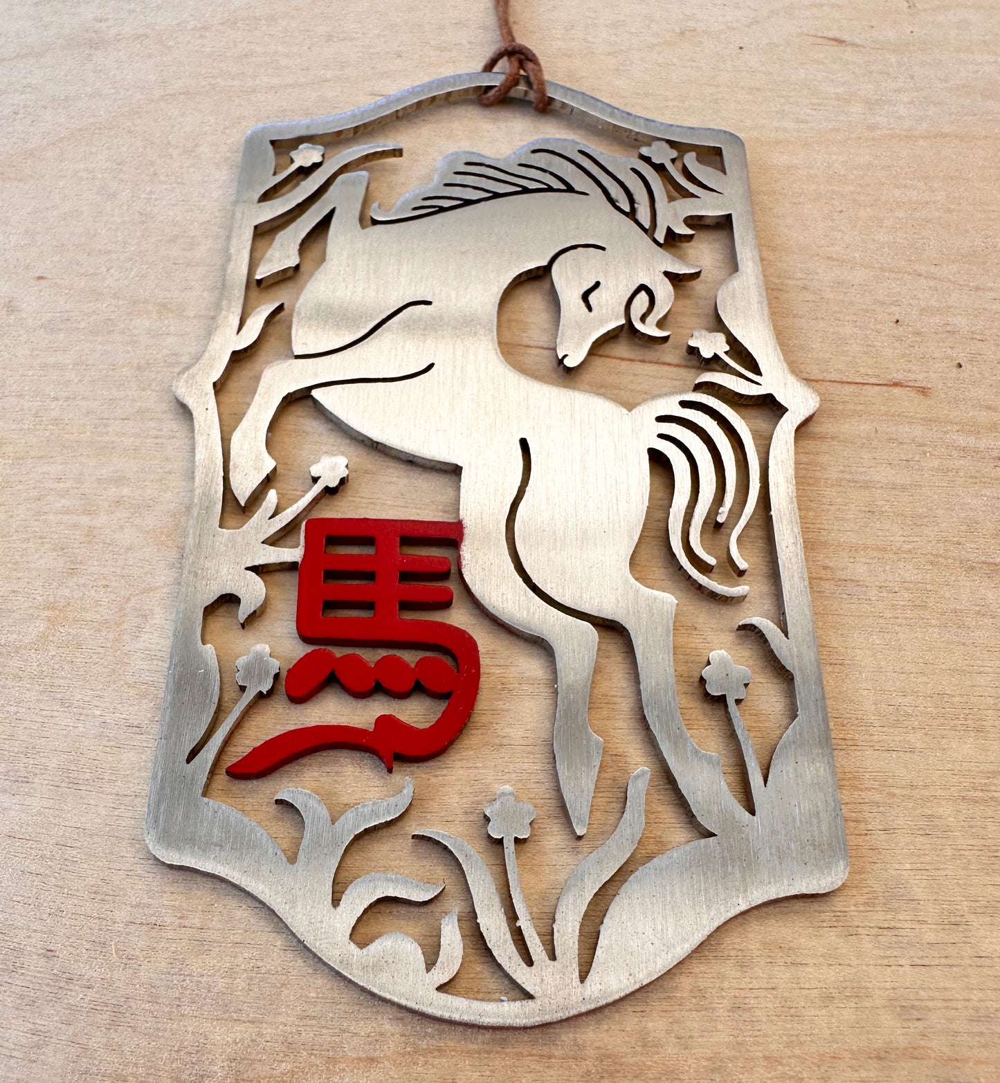 Year of the horse ornament