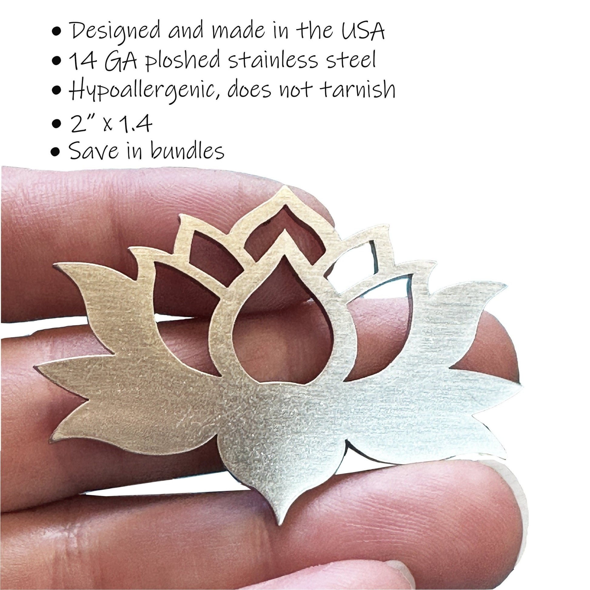 Lotus Flower DIY Charm - Authenticaa