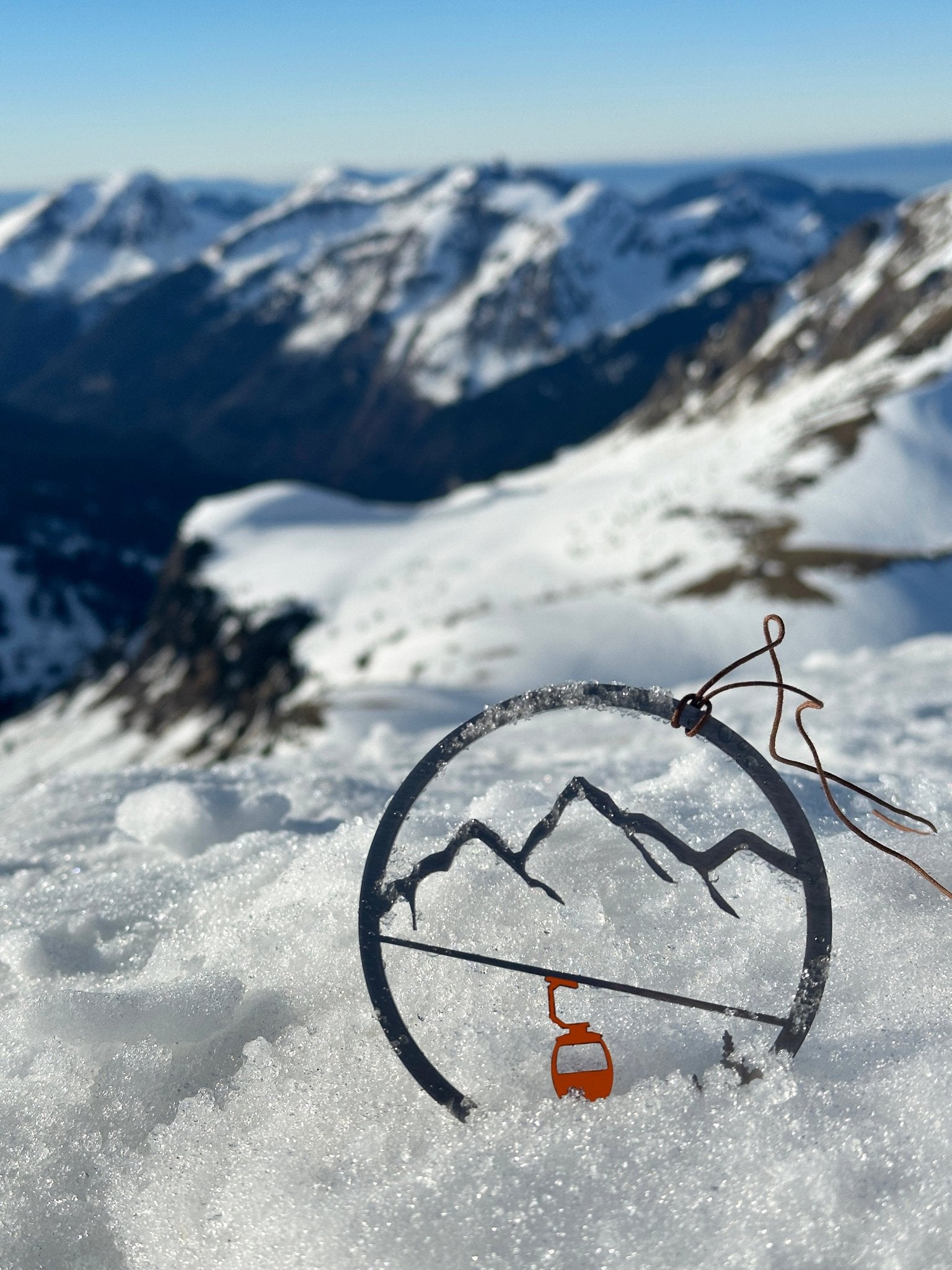 Mountain Gondola Ornament - Authenticaa