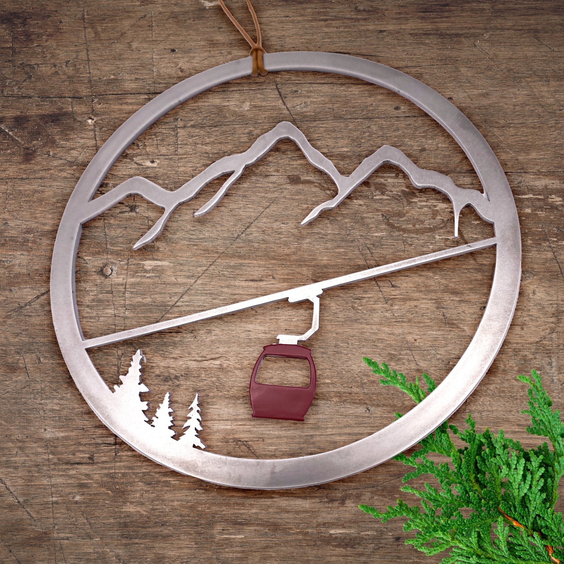 Mountain Gondola Ornament - Authenticaa