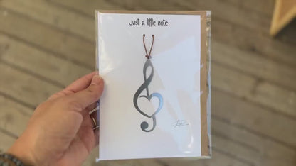 Treble Clef Ornament