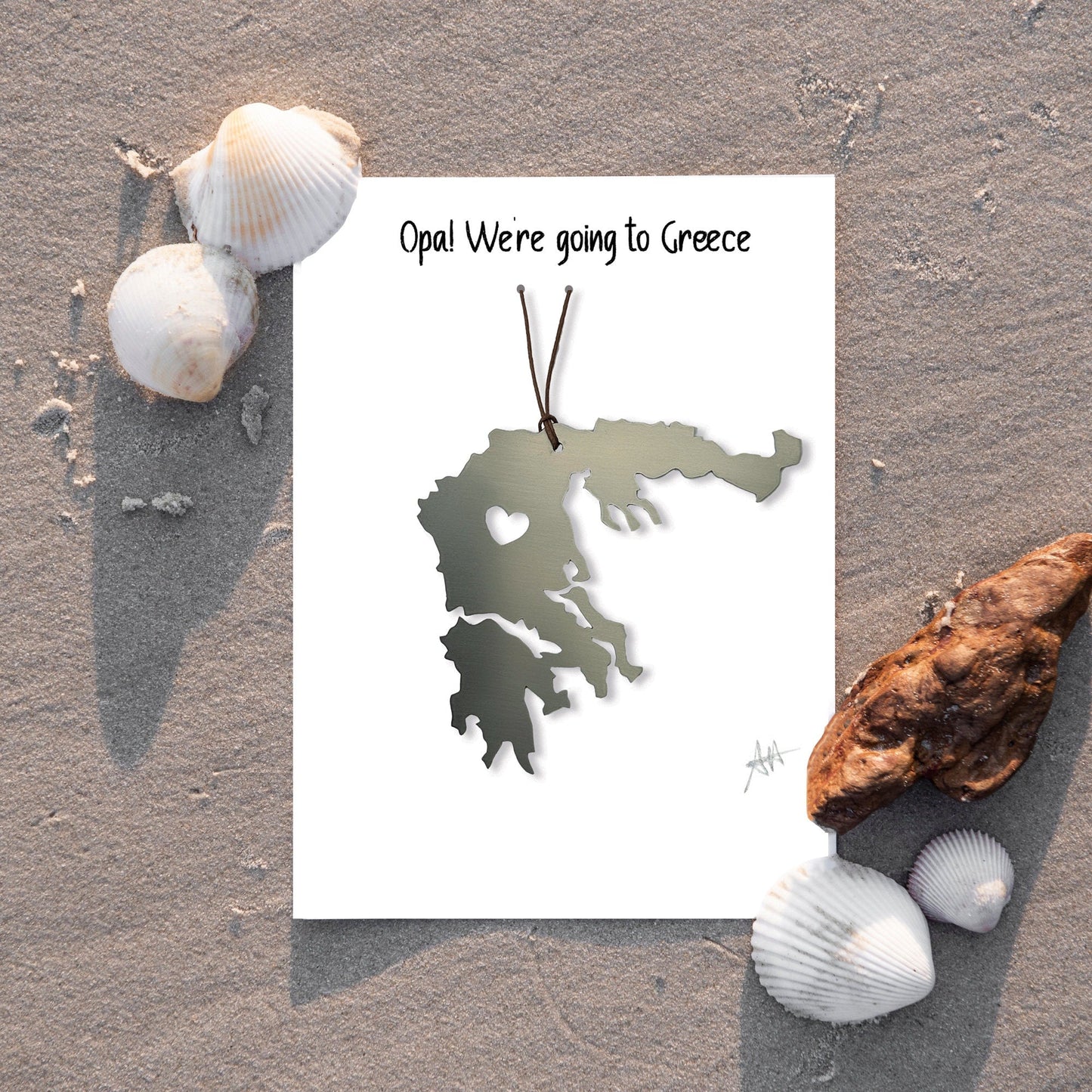 Sunny Greece Ornament - Authenticaa