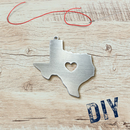 Texas Love DIY Charm - Authenticaa