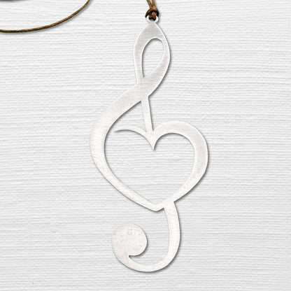 Treble Clef Ornament - Authenticaa