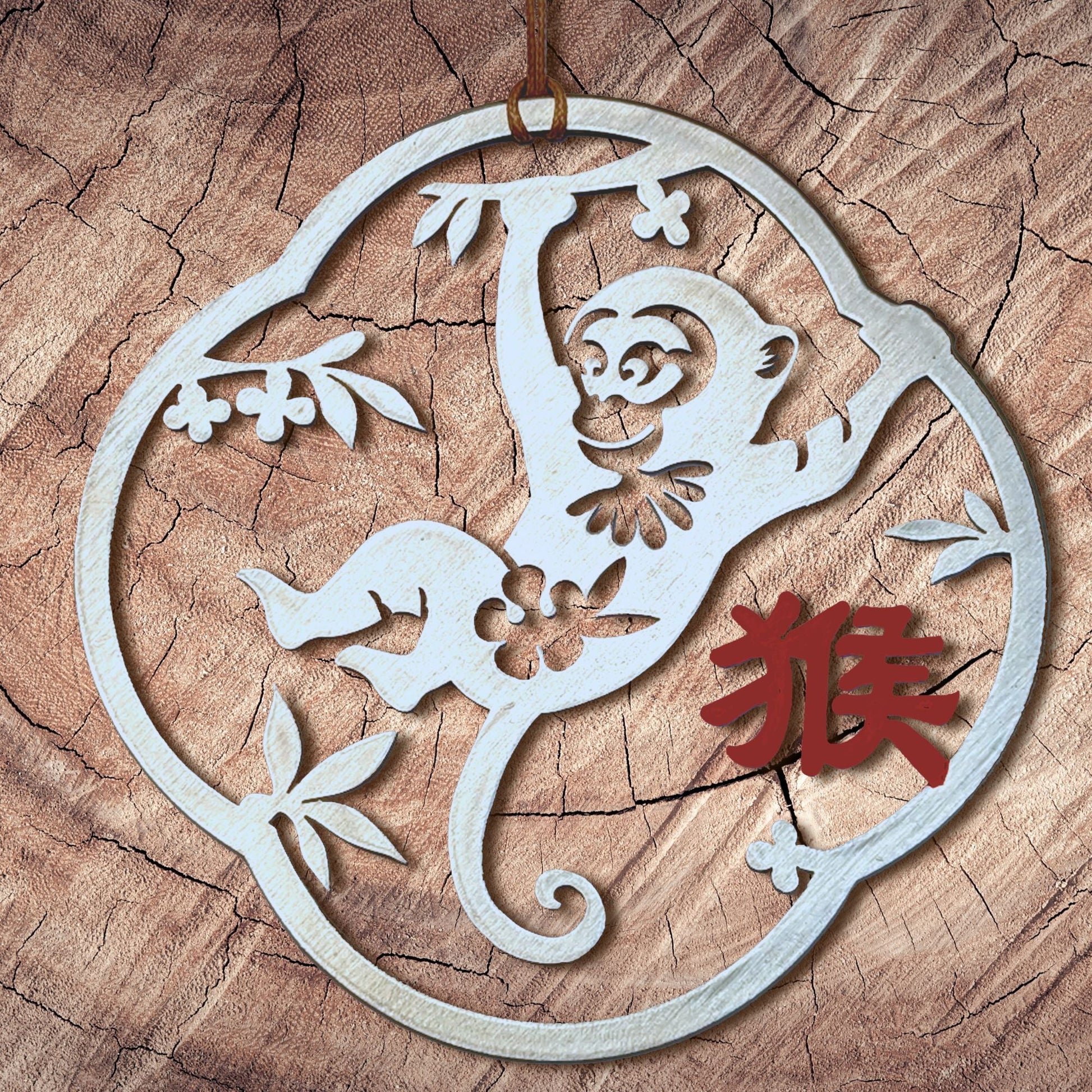 Year of the Monkey Ornament - Authenticaa