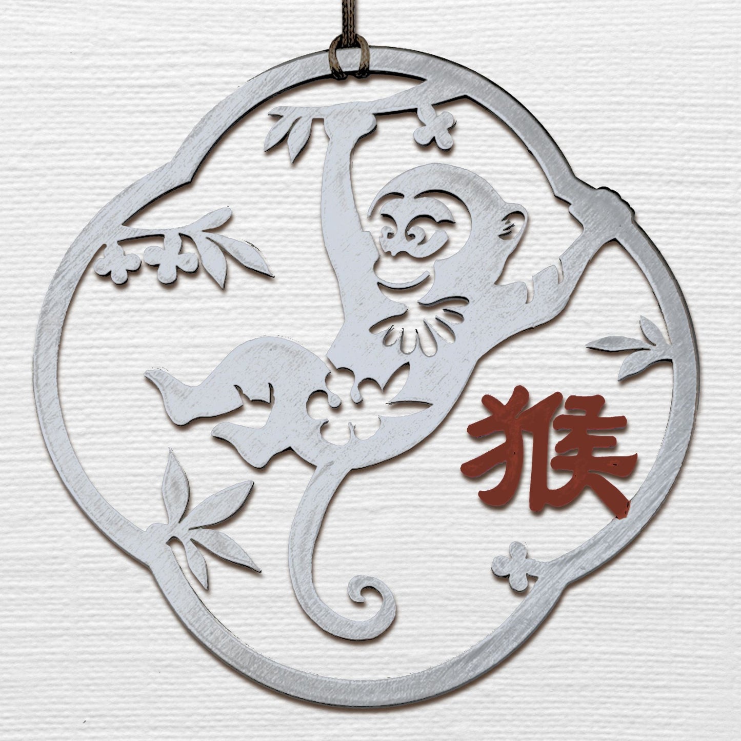 Year of the Monkey Ornament - Authenticaa